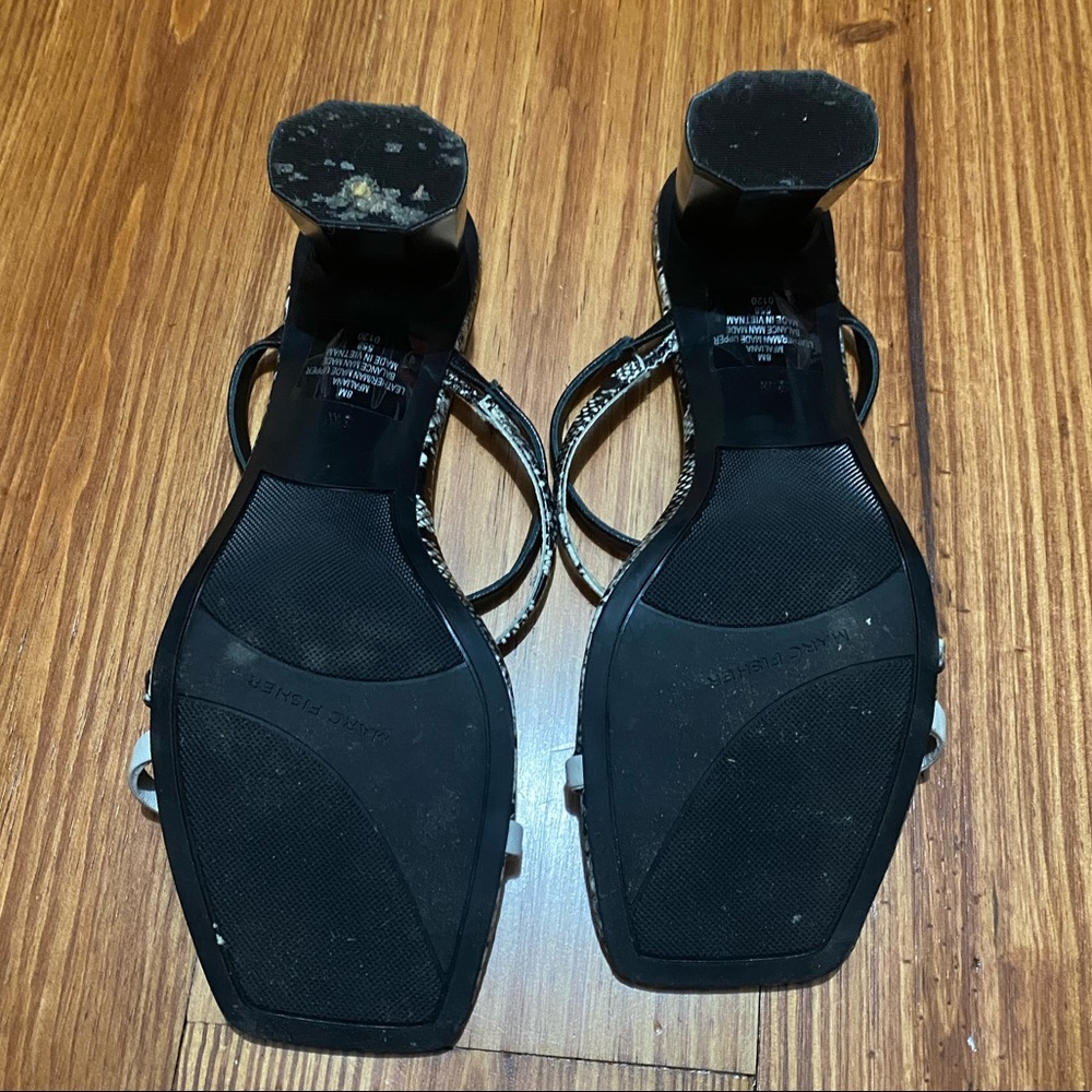 Marc Fisher Strappy Heeled Sandals - Aliana - Picture 3 of 5